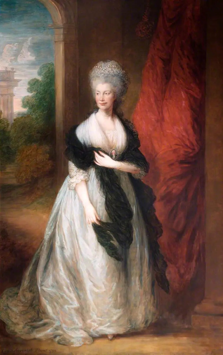 Królowa Charlotte (1744–1818) - Thomas Gainsborough
