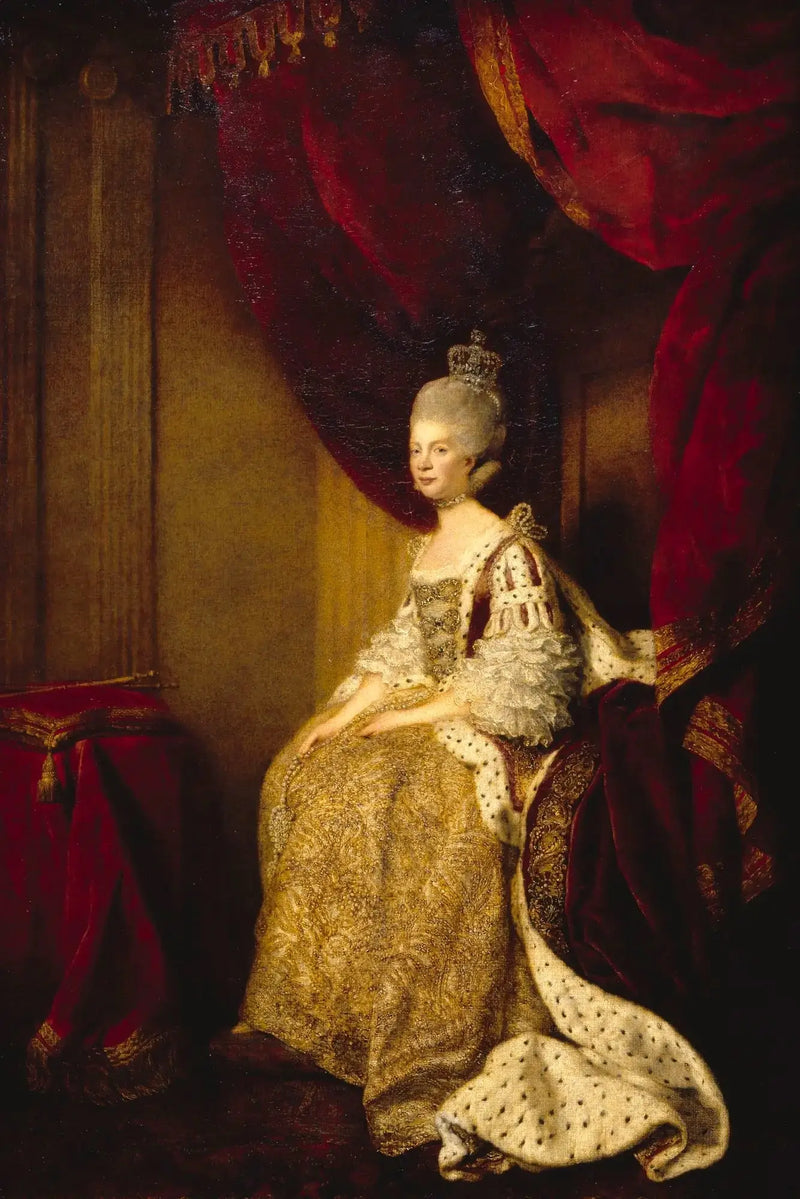 Królowa Charlotte (1744–1818) - Joshua Reynolds