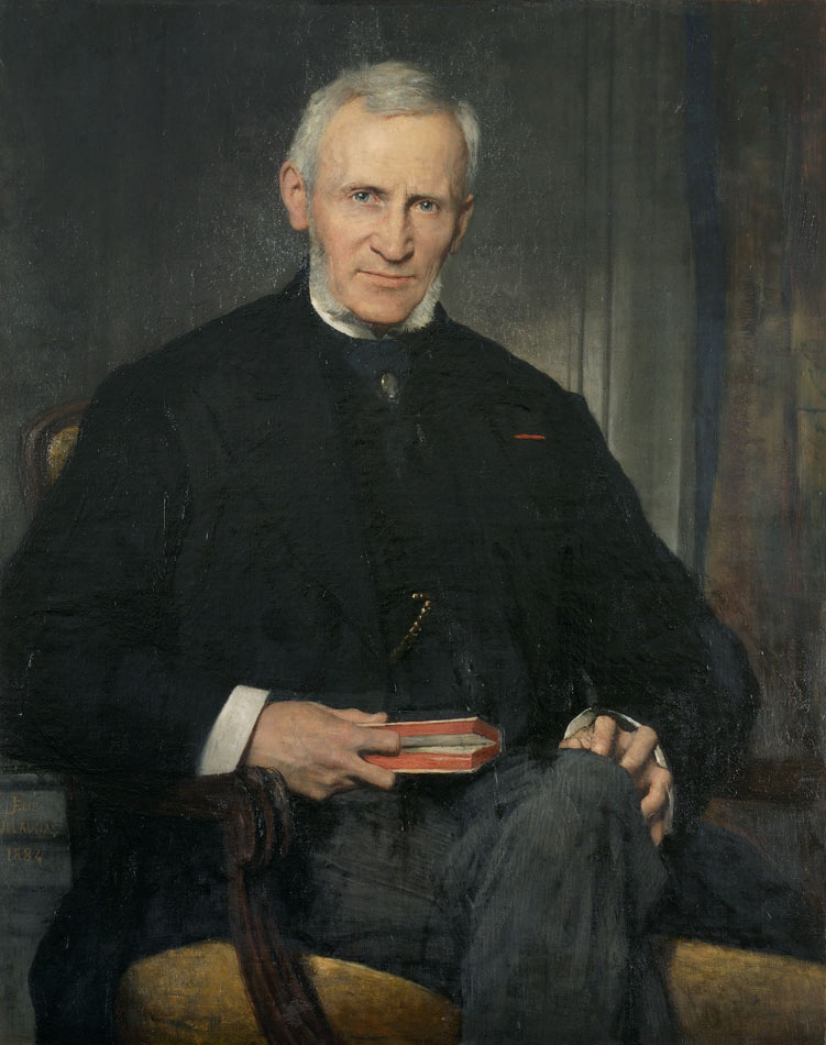 Portrait de Régnier, de la Comédie-Française - Jules-Élie Delaunay