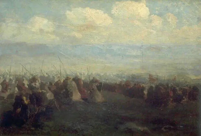 Les Croisés - Odilon Redon - Alpha Reproduction