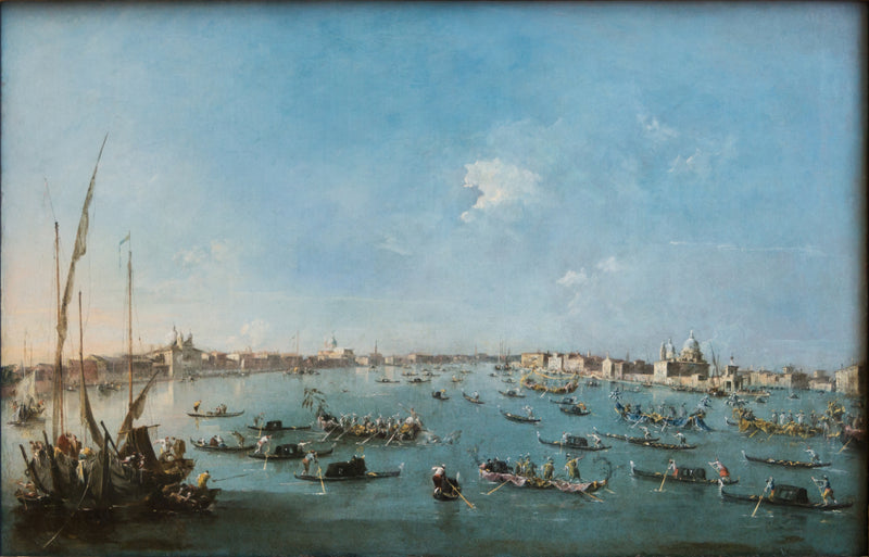 Regata na kanale Giudecca - Francesco Guardi