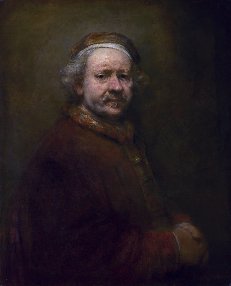 Autoportret w wieku 63 lat - Rembrandt