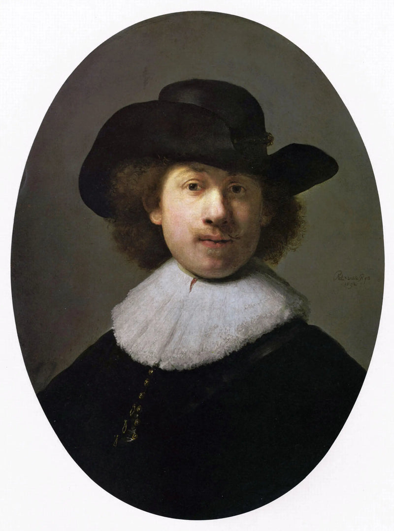 Autoportret jako obywatel - Rembrandt