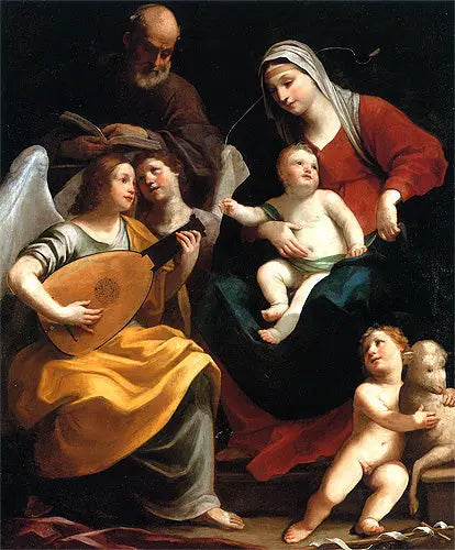 Odpoczynek podczas ucieczki do Egiptu - Guido Reni