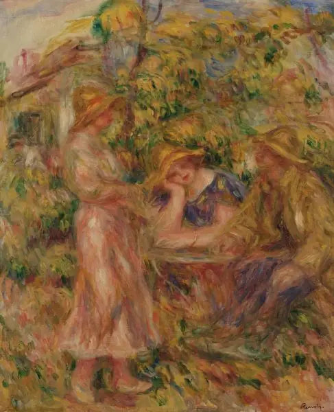 Trzy postacie w krajobrazie - Pierre-Auguste Renoir