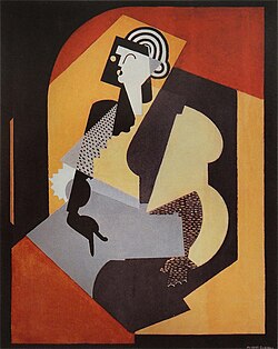 Kobieta czytająca – Albert Gleizes (1920)