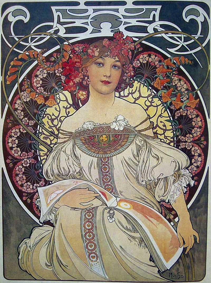 Marzenie - Alphonse Mucha