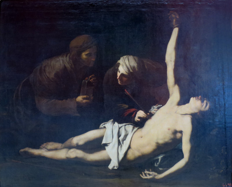 Święty Sebastian uzdrowiony przez świętą Irène - Jusepe de Ribera