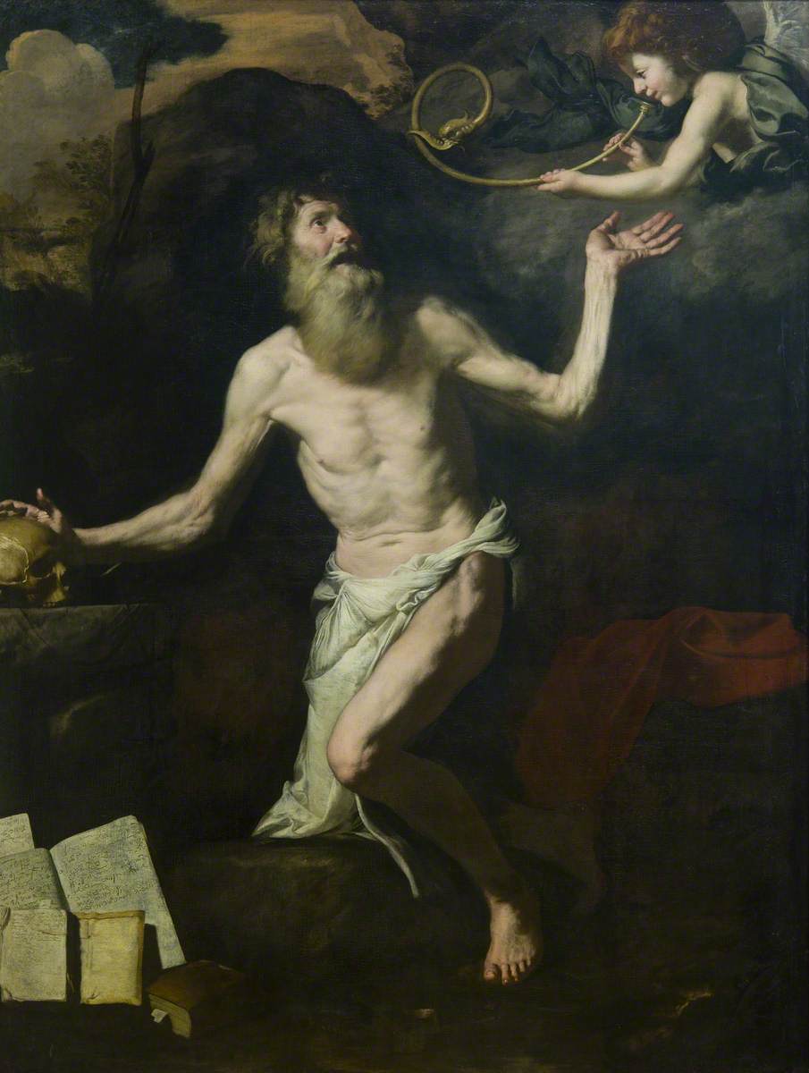 La vision de saint Jérôme - Jusepe de Ribera - Alpha Reproduction