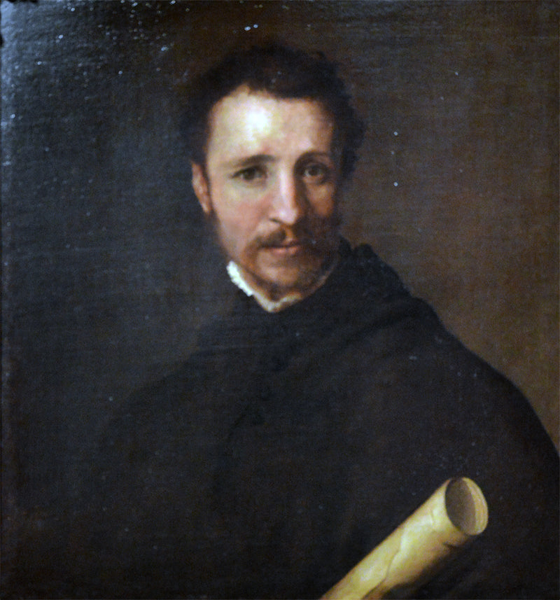 Portret młodego mężczyzny autorstwa Lorenzo Lotto - Lorenzo Lotto
