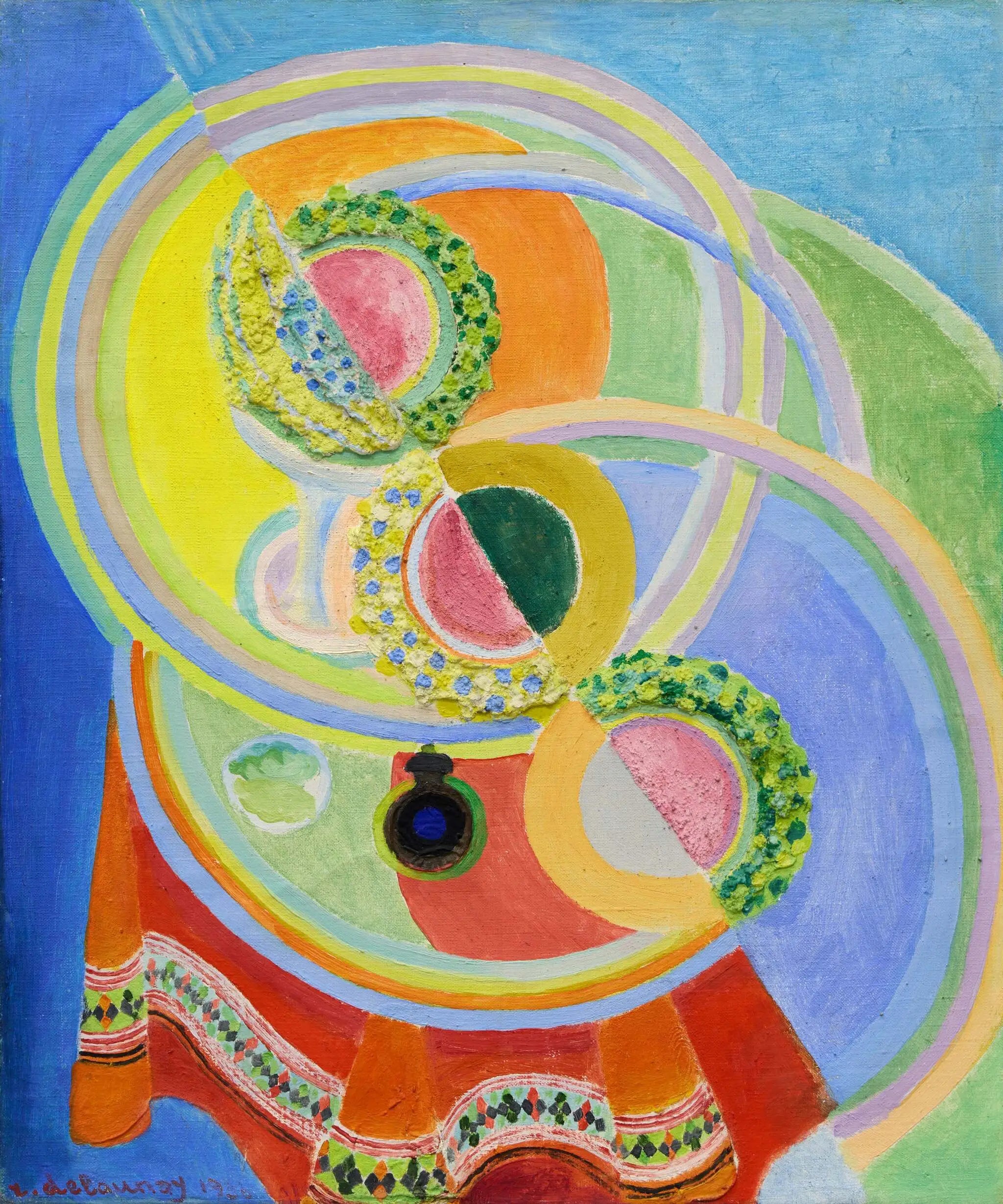 Reproduction du tableau « Nature morte - Robert Delaunay » par Alpha Reproduction en peinture à l’huile