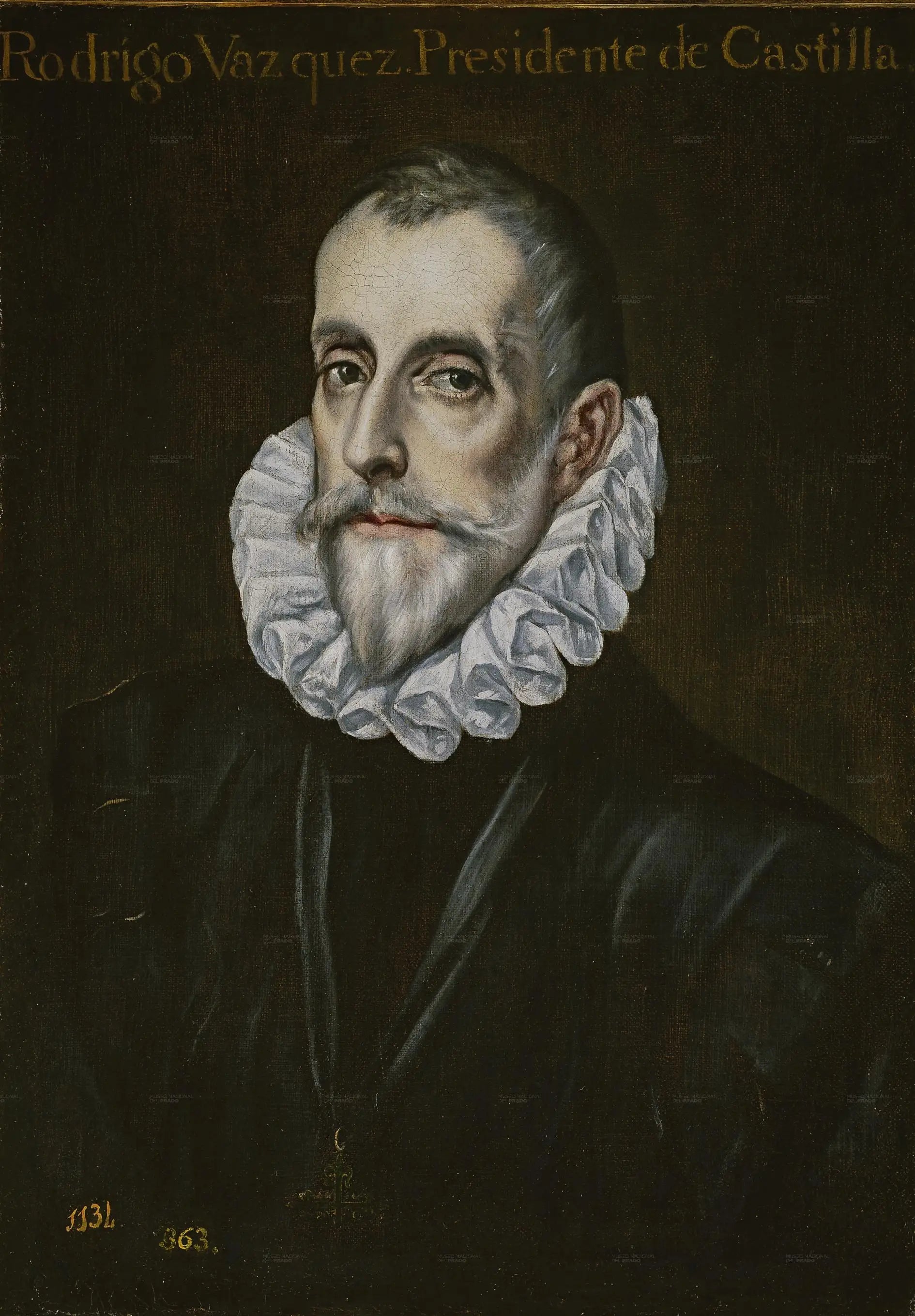 Portrait de Rodrigo Vázquez de Arce - El Greco - Alpha Reproduction