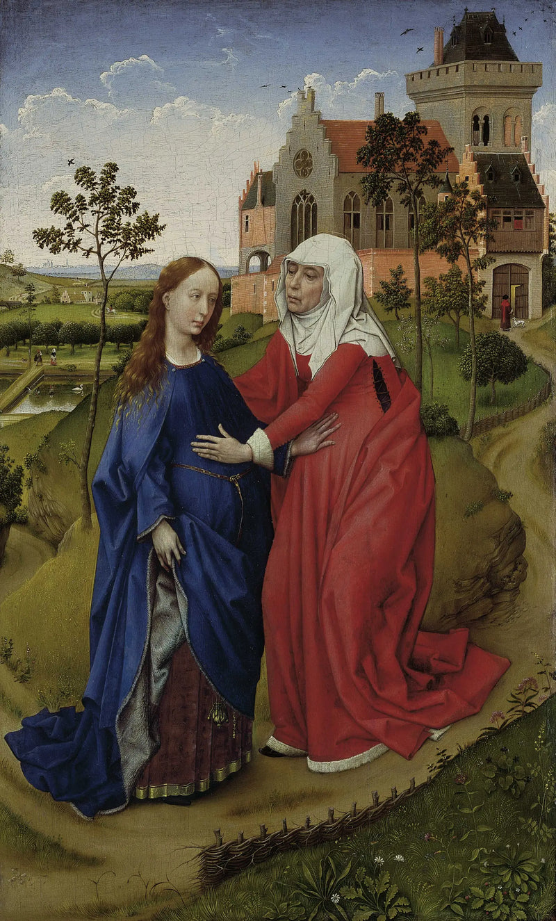 Wizytacja - Rogier van der Weyden