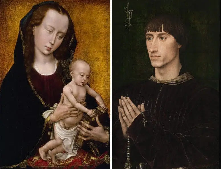 diptyk Philippe de Croÿ - Rogier van der Weyden