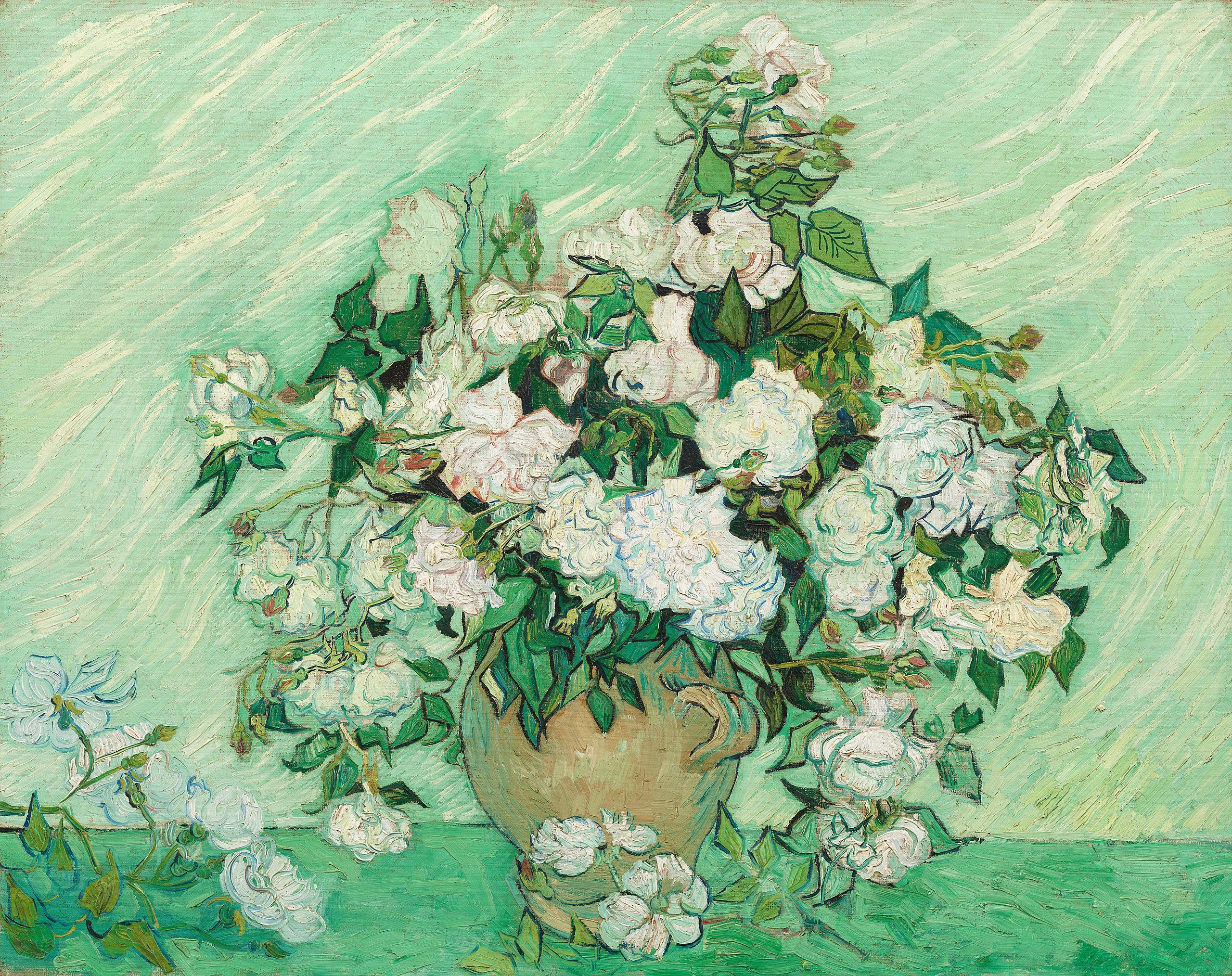Róże - Vincent van Gogh