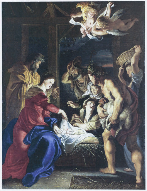 Adoracja pasterzy - Peter Paul Rubens
