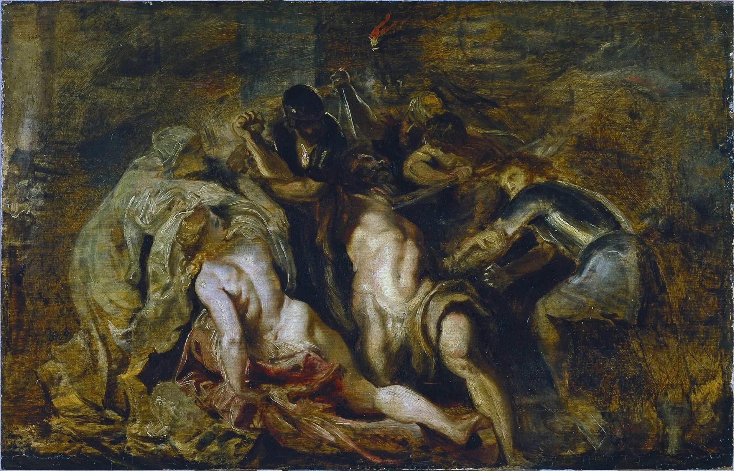 Ślepota Samsona - Peter Paul Rubens