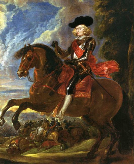Arcyksiążę Ferdynand na koniu - Peter Paul Rubens