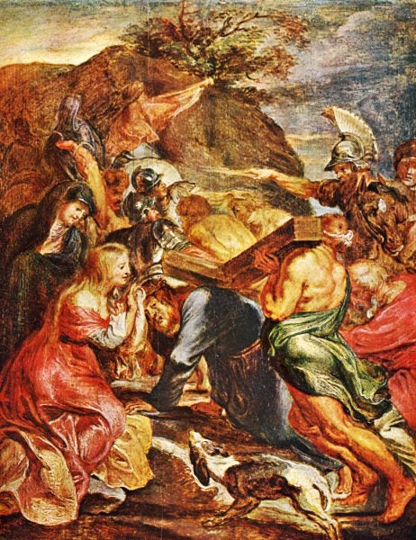 Chrystus niosący krzyż - Peter Paul Rubens