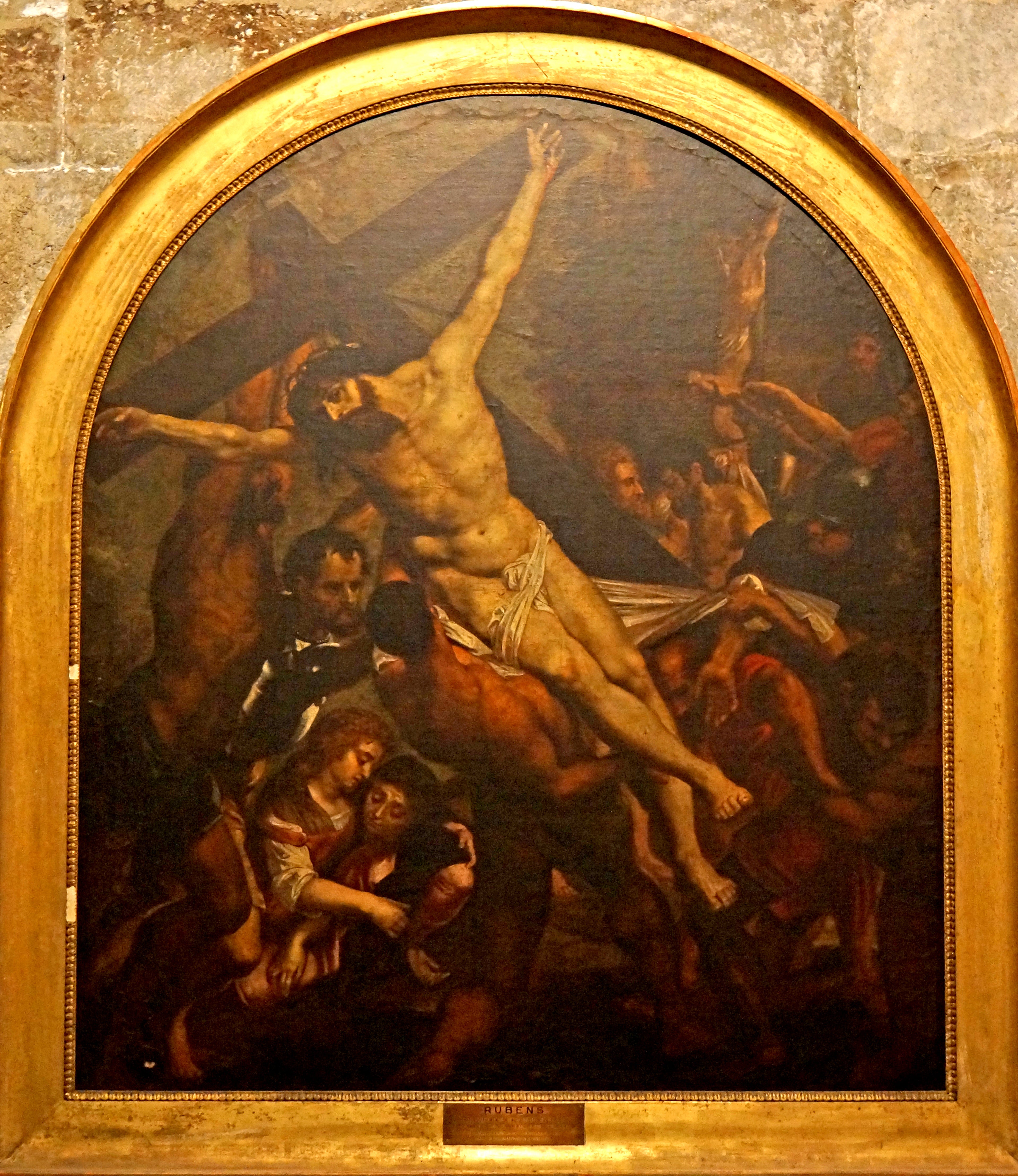 Wzniesienie krzyża - Peter Paul Rubens