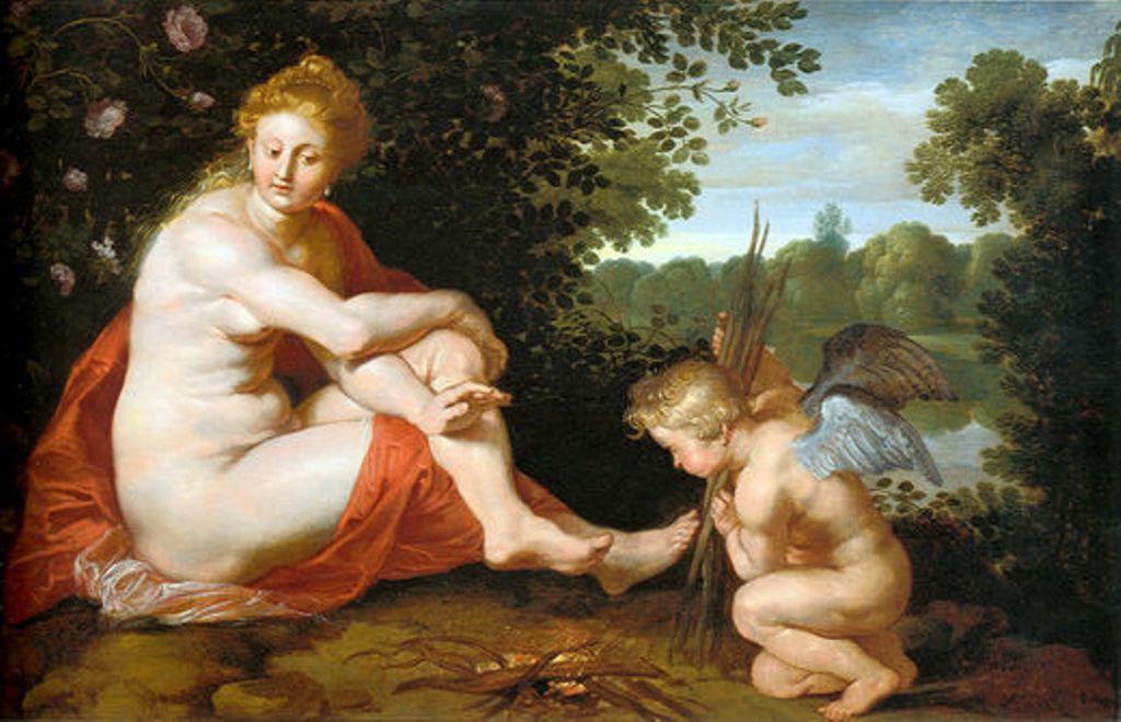 Friget Sine Baccho et Cenere Wenus - Peter Paul Rubens