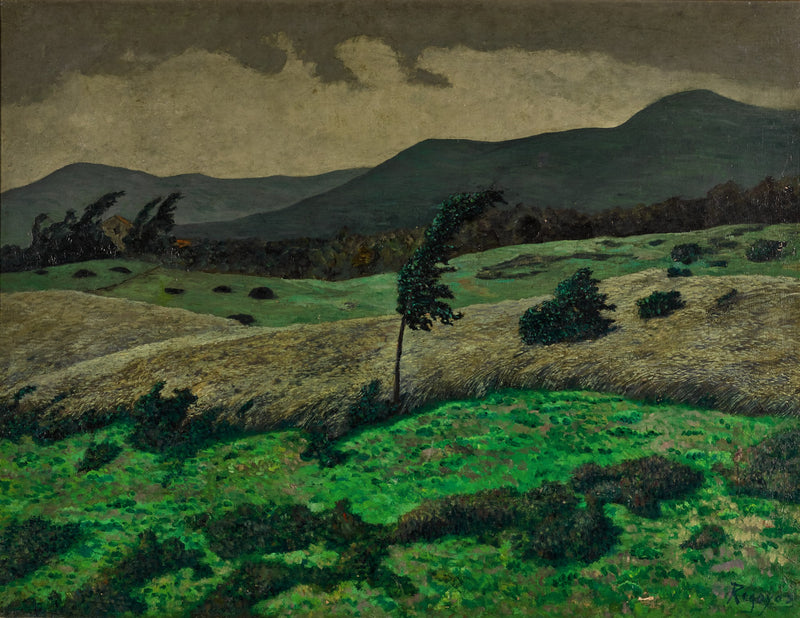 Burza w Pirenejach - Darío de Regoyos