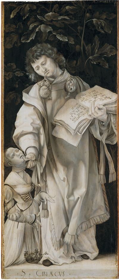 Saint Cyriaque - Matthias Grünewald - Alpha Reproduction