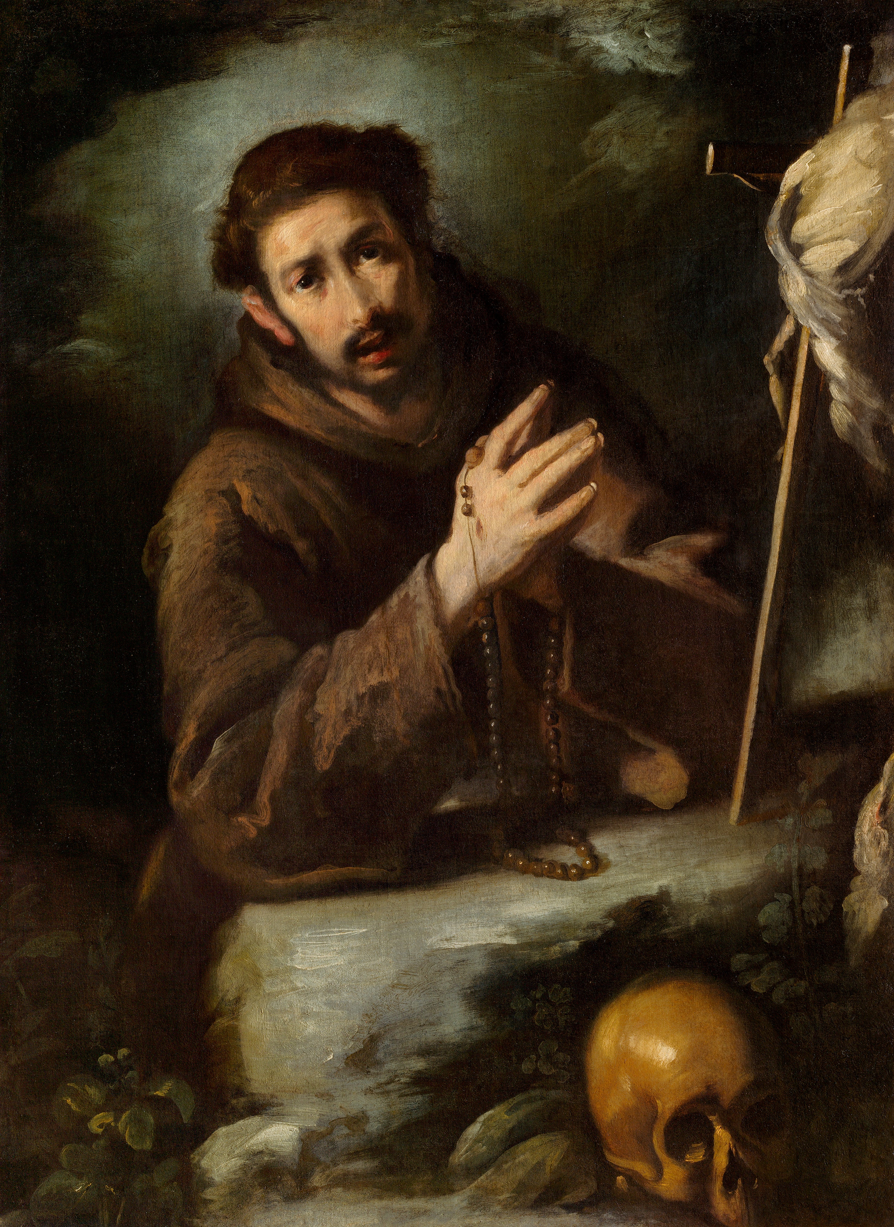 Saint François en prière - Bernardo Strozzi