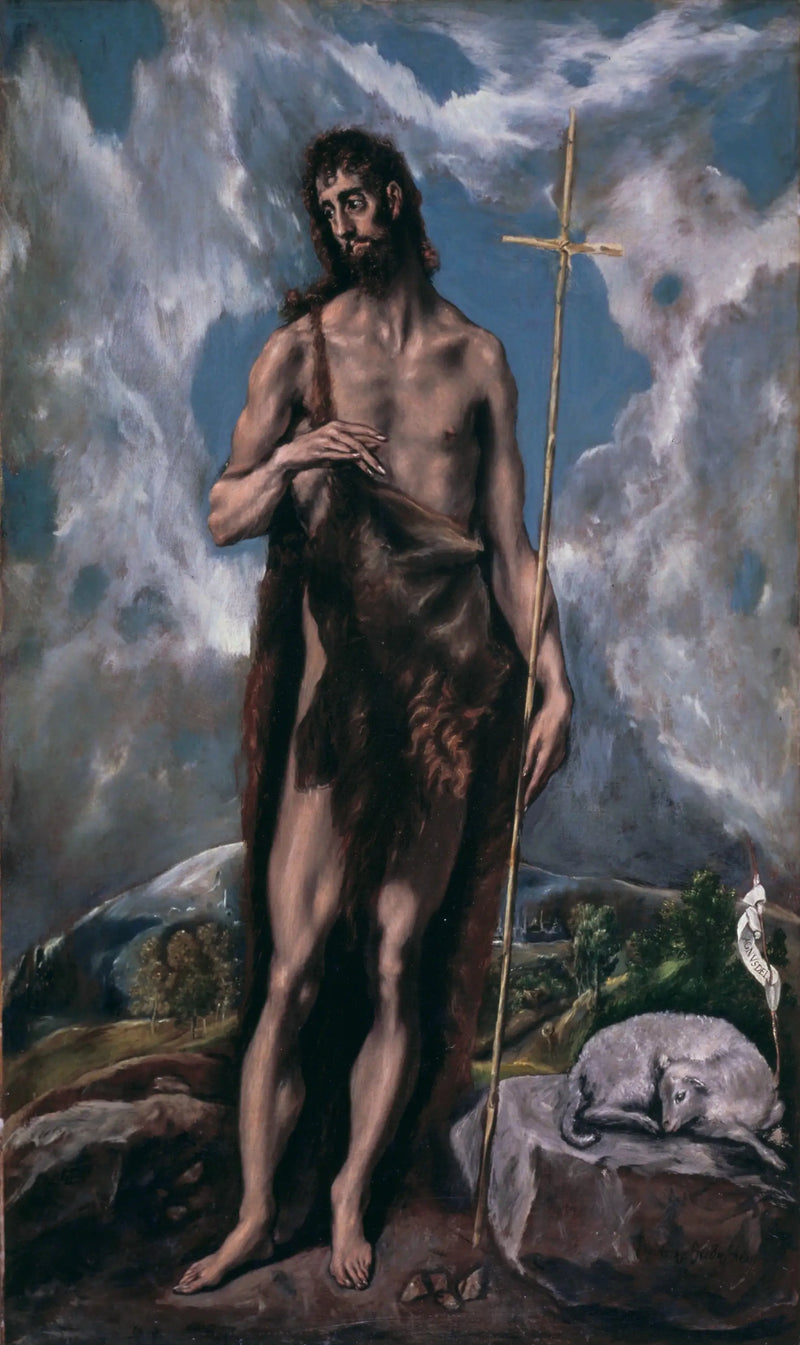 Święty Jan Chrzciciel - El Greco