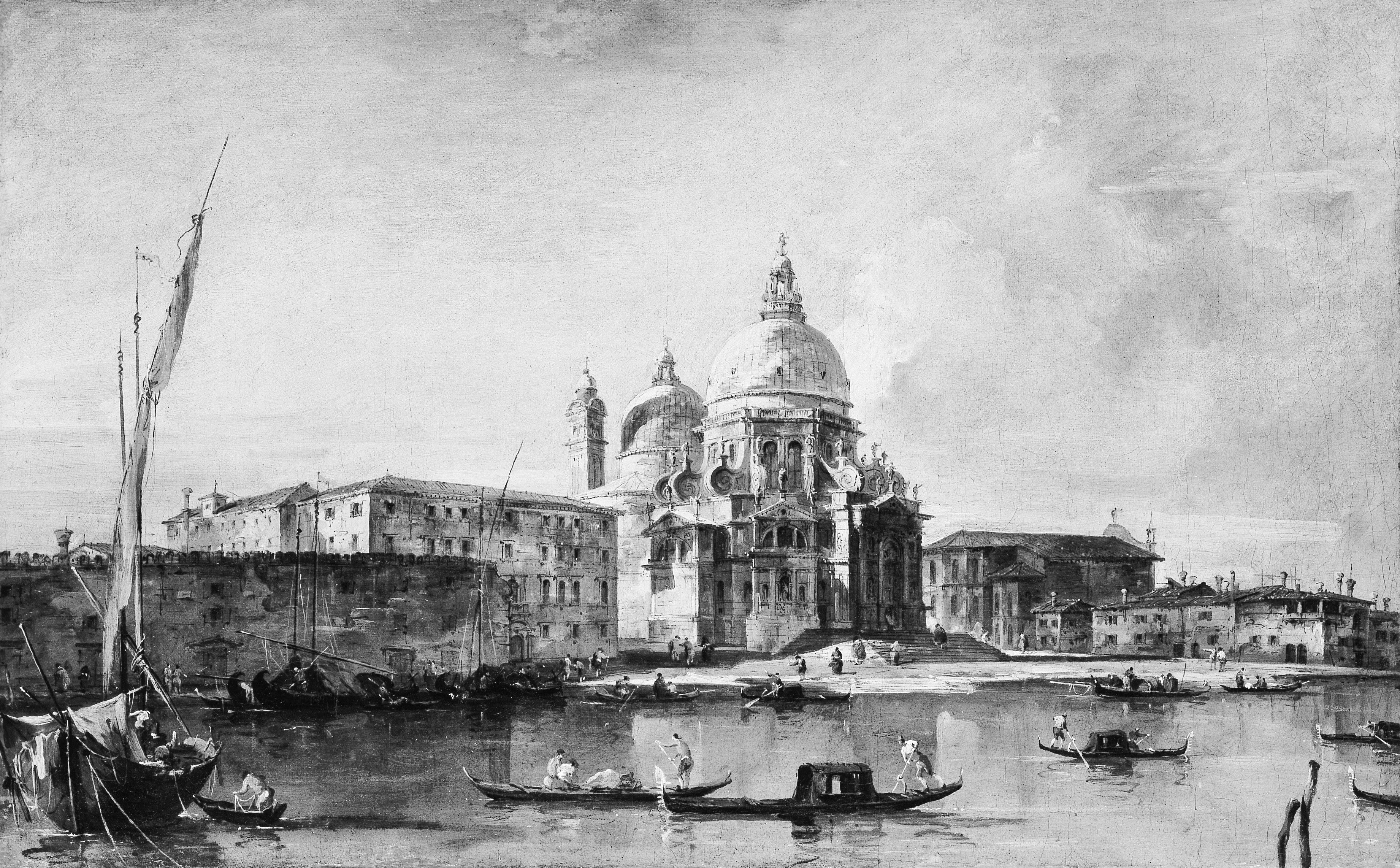 Santa Maria della Salute - Francesco Guardi - Alpha Reproduction