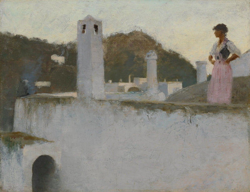 Widok na Capri - John Singer Sargent