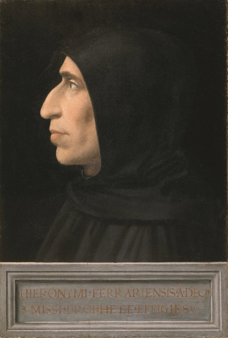 Portret Jérôme Savonarole - Fra Bartolomeo