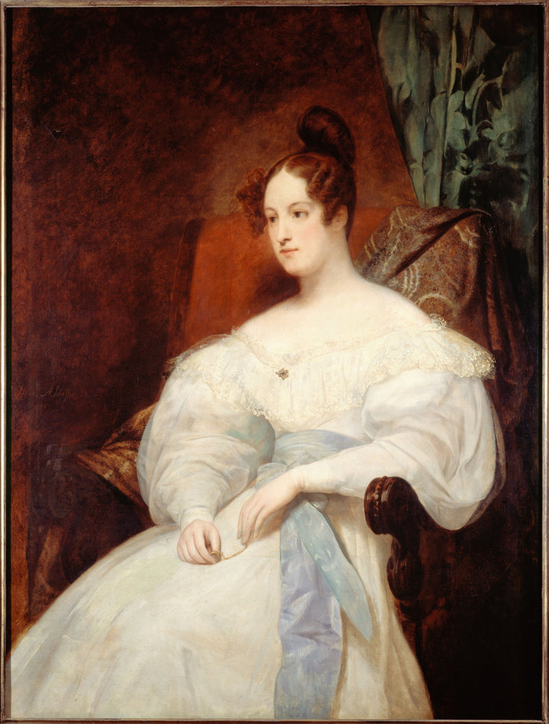 Przypuszczalny portret księżniczki Louise d'Orléans - Ary Scheffer