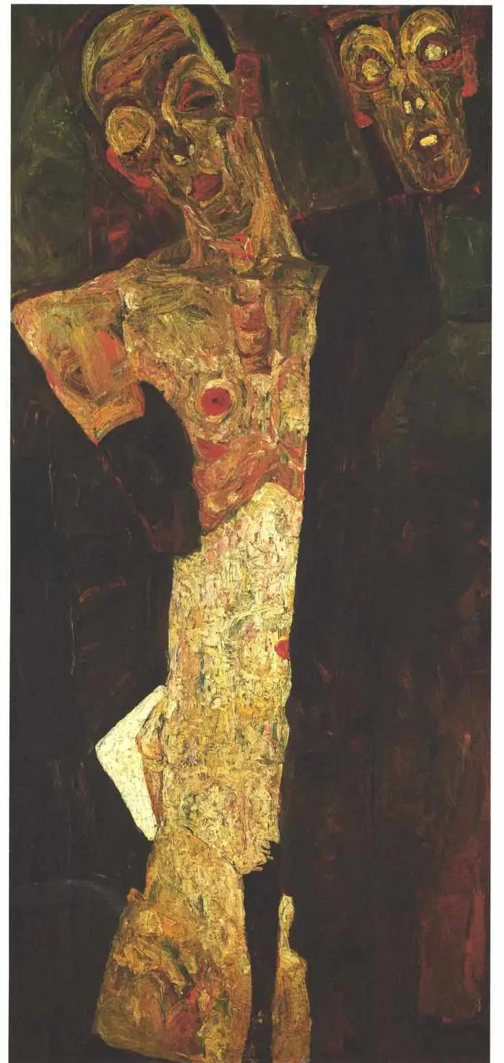 Prorocy (Podwójny Autoportret) - Egon Schiele