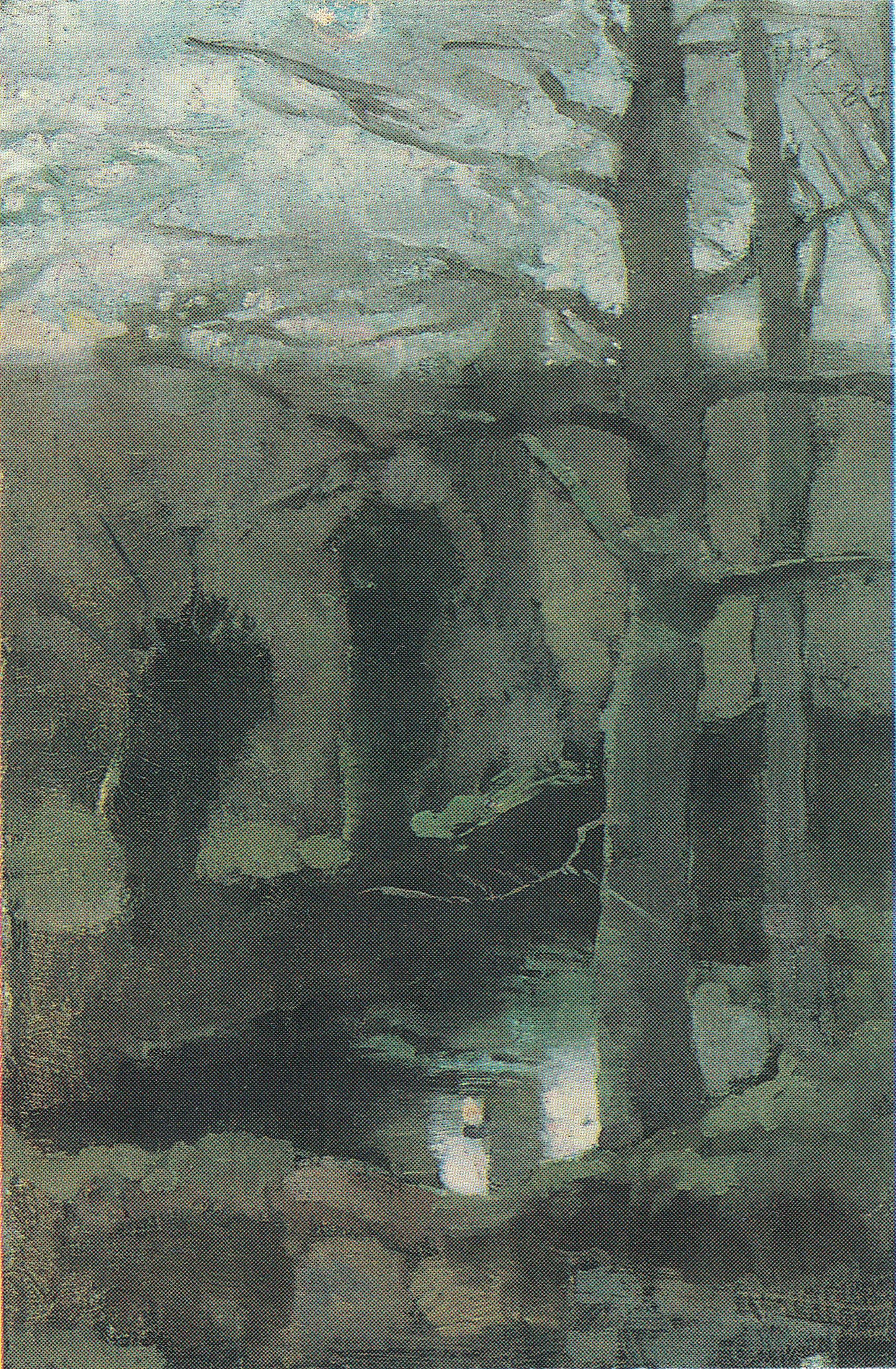 At the Pond - Helene Schjerfbeck