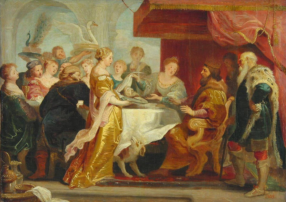 Uczta Heroda - Peter Paul Rubens