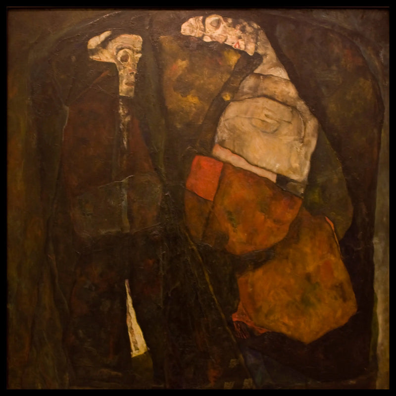 Śmierć i młoda dziewczyna - Egon Schiele