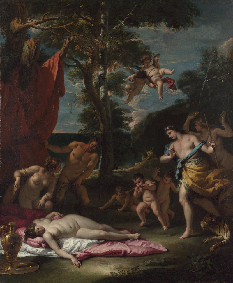 Bachus i Ariadna - Sebastiano Ricci