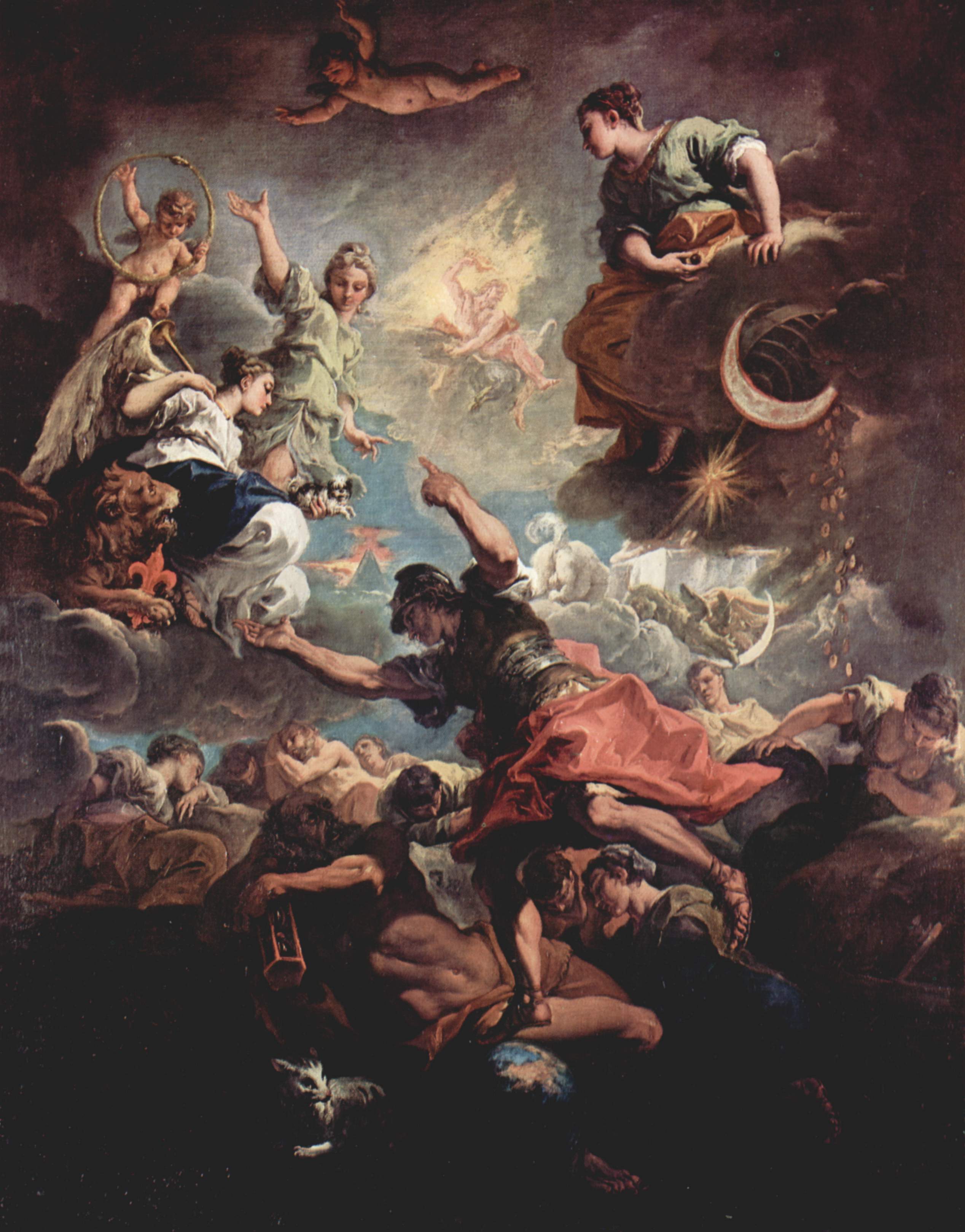 Allégorie de la Toscane - Sebastiano Ricci - Alpha Reproduction
