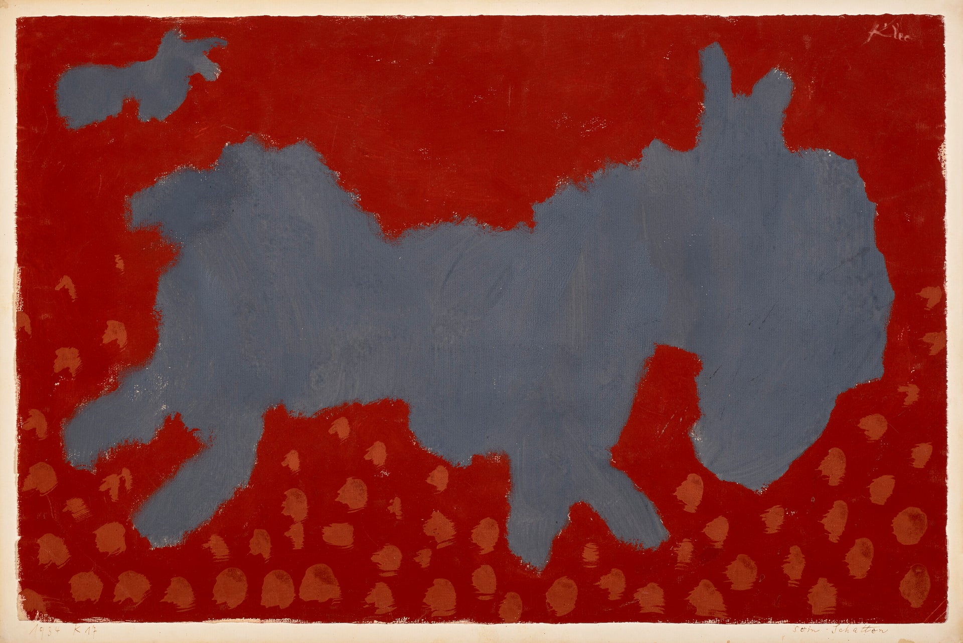 Sein Schatten, 1934 — Paul Klee