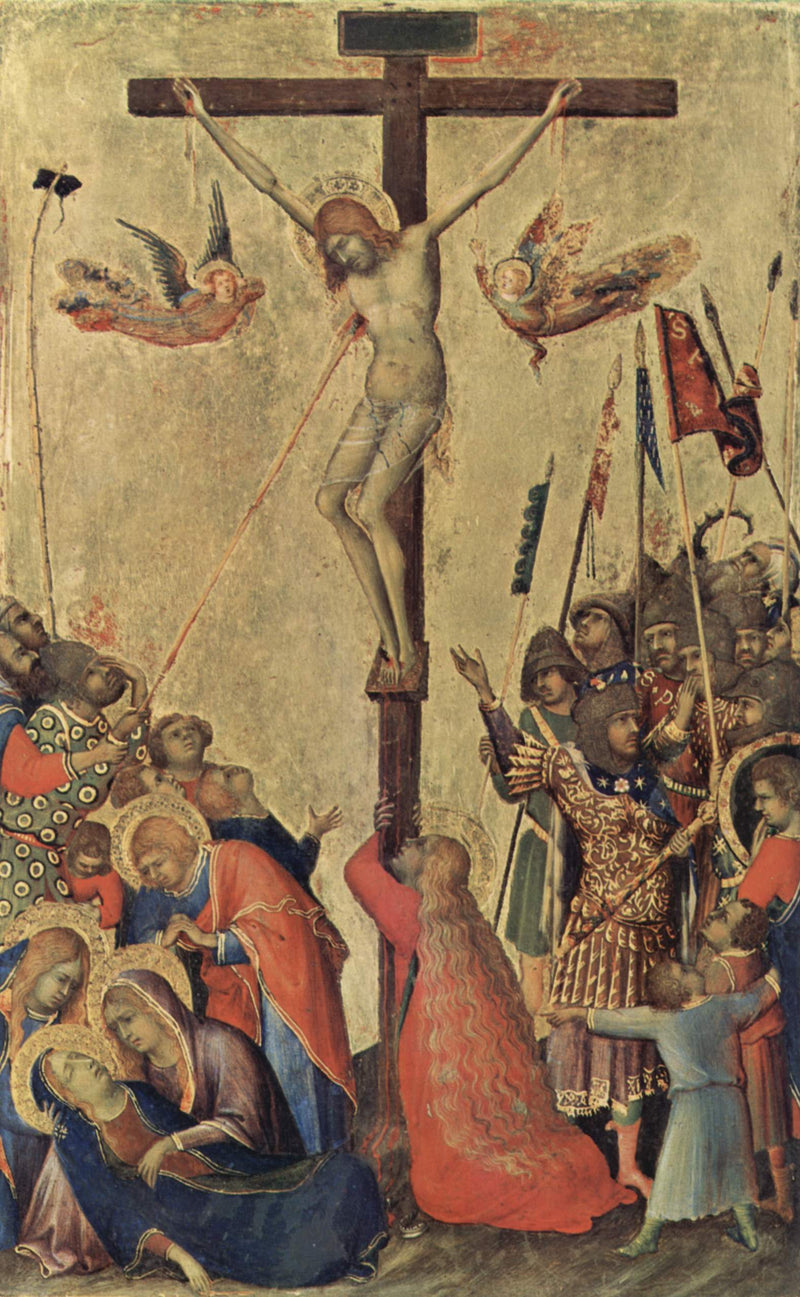 Ukrzyżowanie. „Cios włóczni.” - Simone Martini