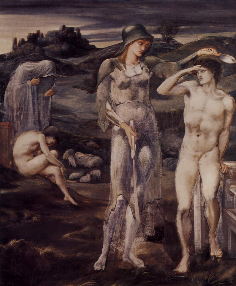 Spotkanie Perseusza - Edward Burne-Jones