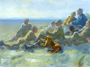Łowcy ze Skagen. Studia - Peder Severin Krøyer