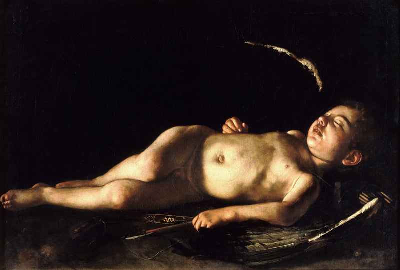Śpiąca miłość - Caravaggio