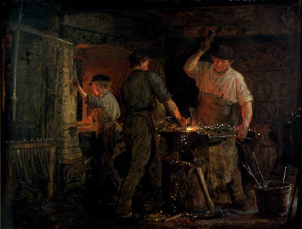 Kowal z Hornbæk - Peder Severin Krøyer
