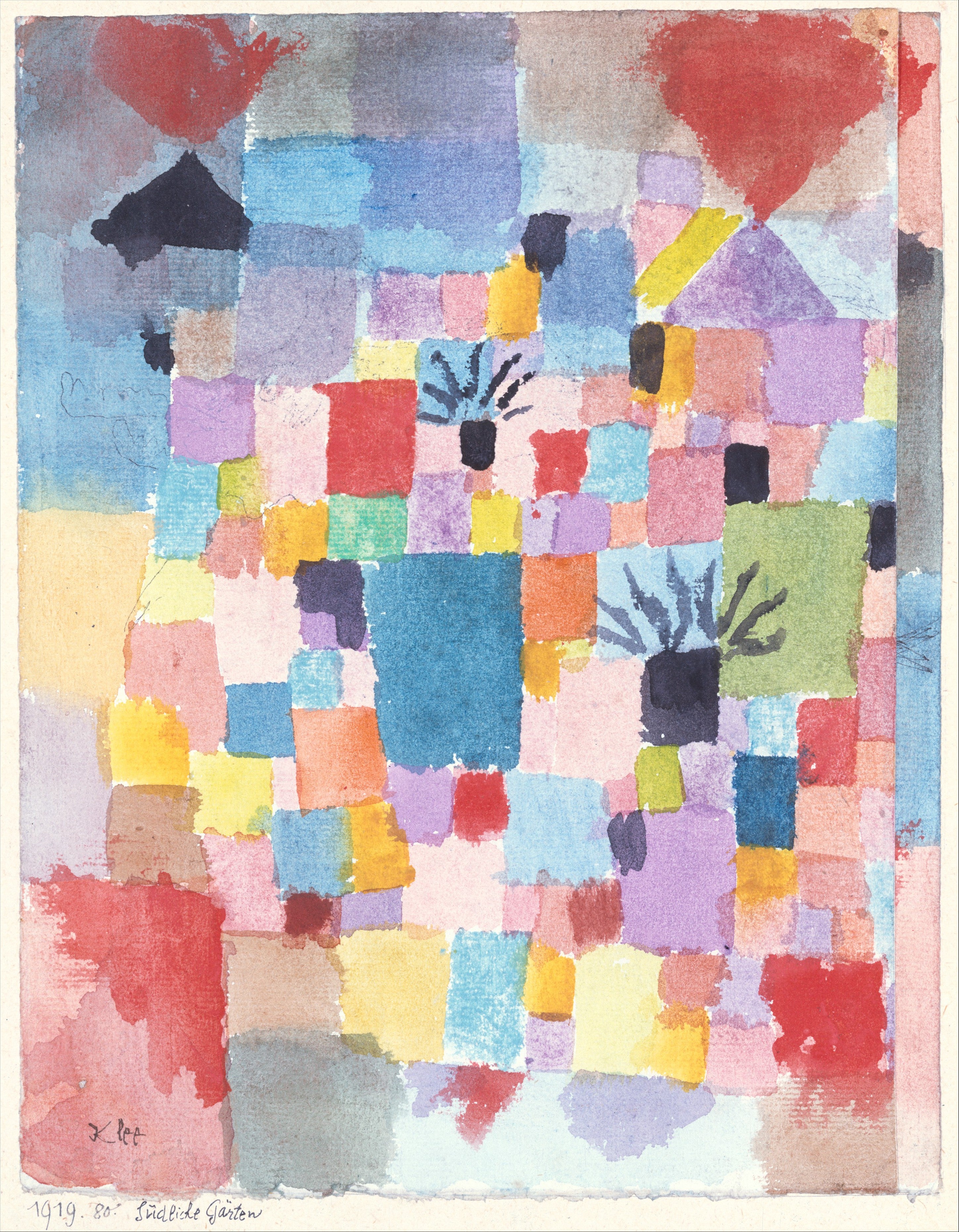 Ogrody Południa - Paul Klee