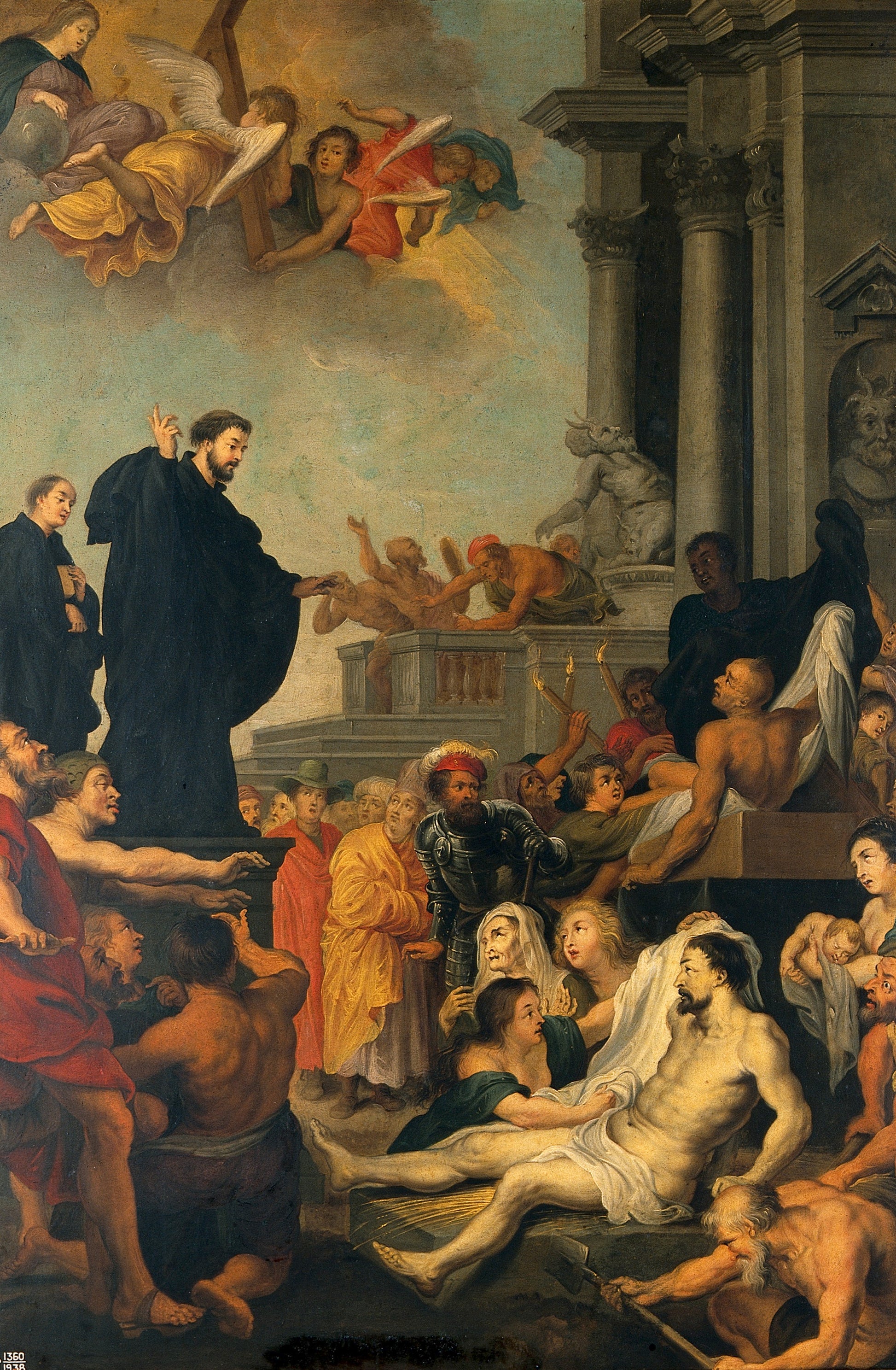 Saint François Xavier prédication et guérison - Peter Paul Rubens