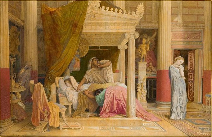 Stratonice i Antiochus - Jean-Auguste-Dominique Ingres