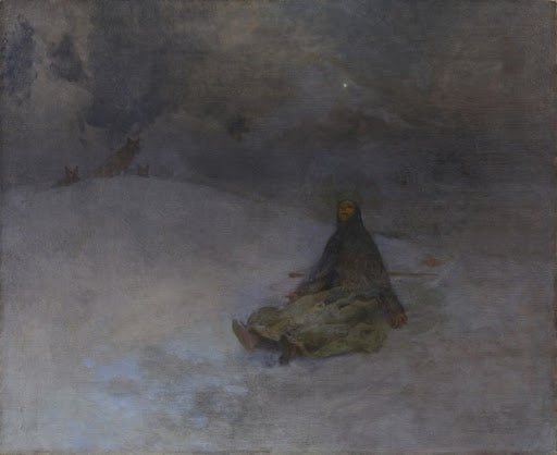 Studium dla kobiety na pustyni 2 - Alphonse Mucha