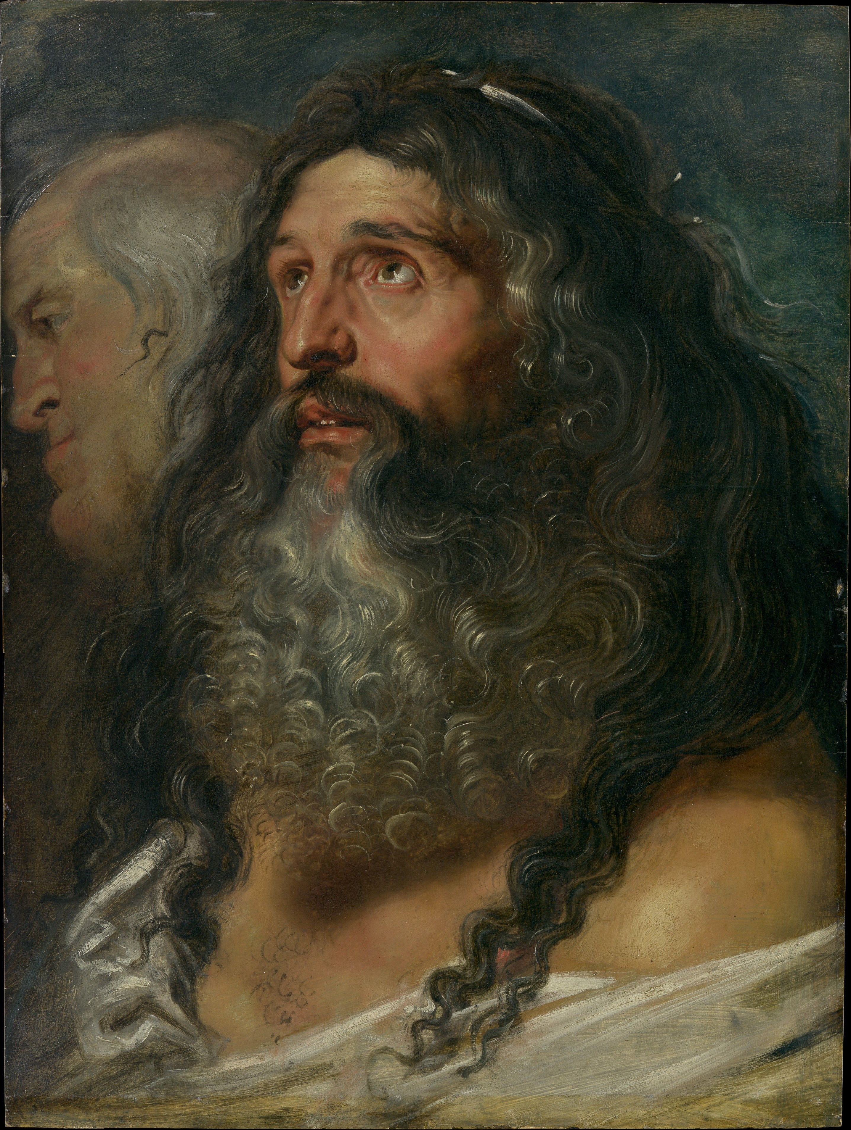 Studium dwóch głów - Peter Paul Rubens